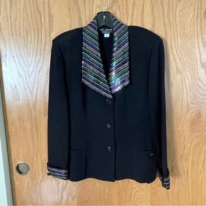 St. John Collection Wool Blazer, Women’s size 8